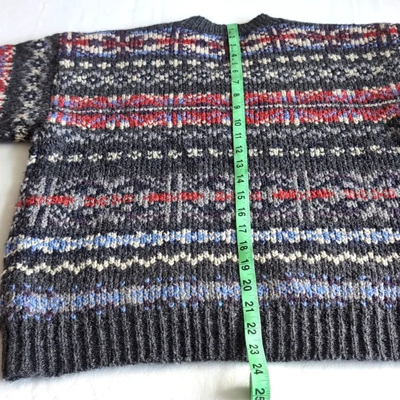 Vintage Women's Great Northwest V-Neck Long Sleeve Sweater Size S - Picture 5 of 8